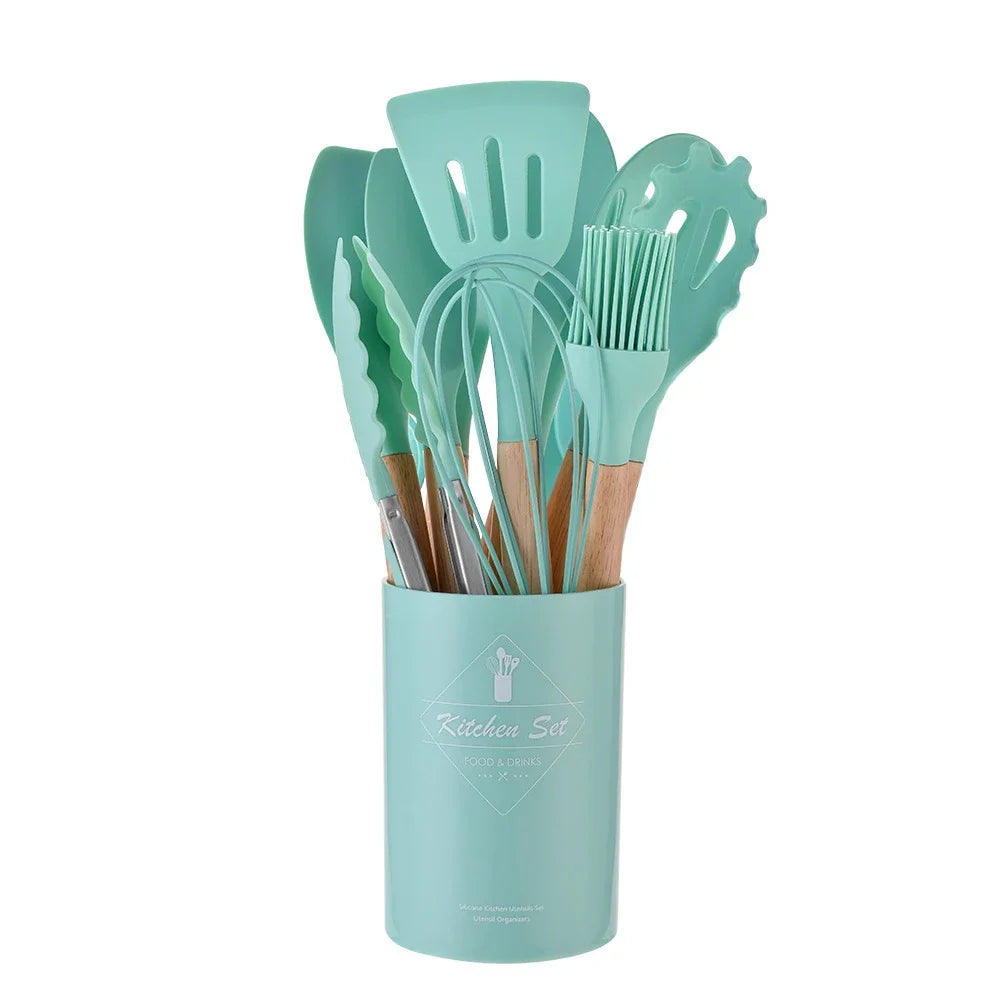 Kitchen Silicone Tool Set – 12 Pieces